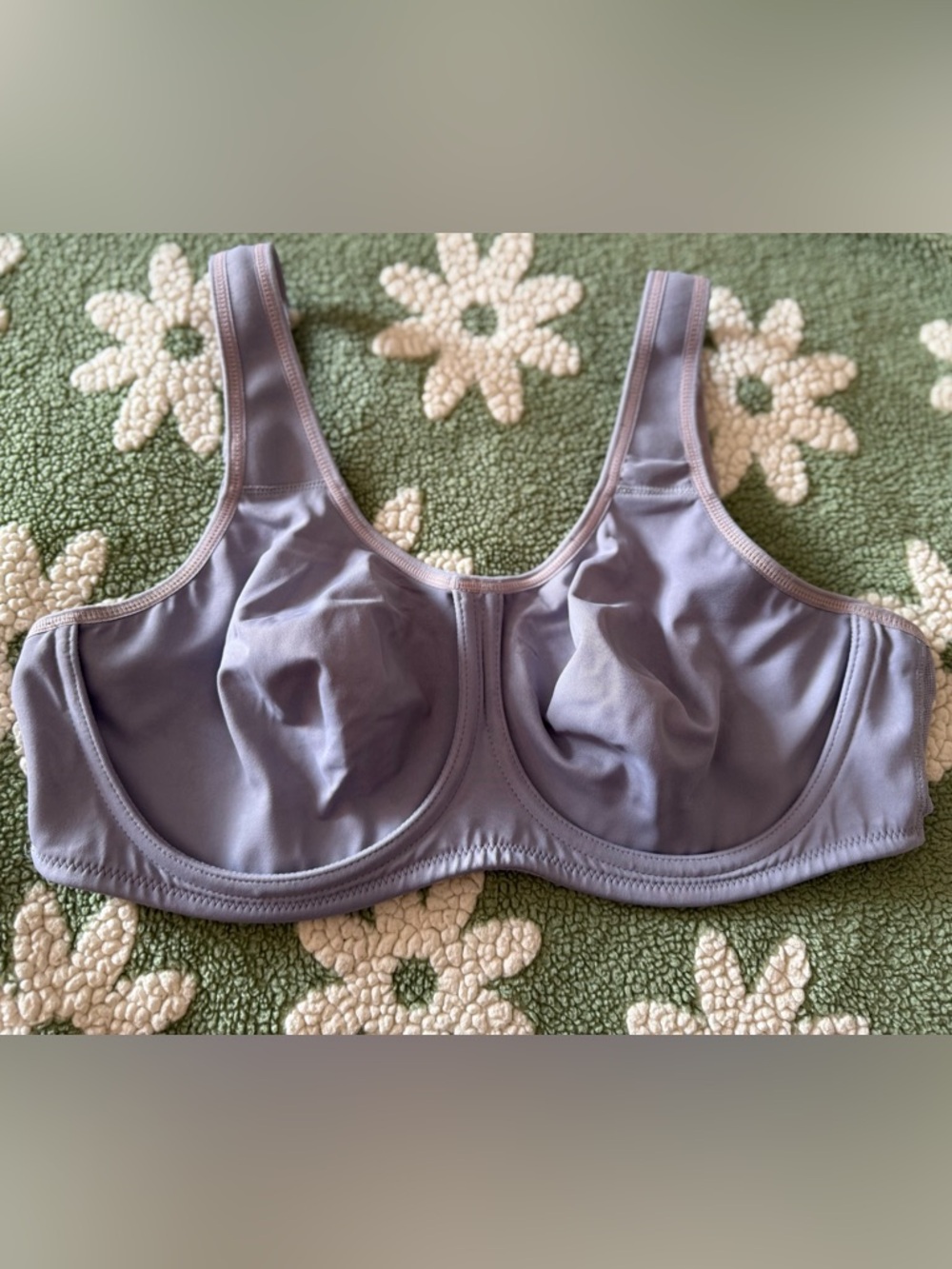 Wacoal Lavender Wireless Everyday Support Bra